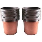 50 pcs 15 cm plastique plante pots de fleurs pot de semis pépinières fleur plante conteneur 50 pcs 15 cm plastique plante pots de fleurs pot de semis pépinières fleur plante conteneur