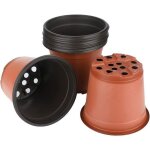 50 pcs 15 cm plastique plante pots de fleurs pot de semis ppinires fleur plante pot repiquage conteneur ...