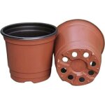 50 pots de plantes en plastique pots de semences de 15 cm pots de semis parfaits pour le jardinier