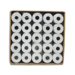 50 rouleaux bobines papier thermique 57 x 40 x 12 carte bancaire