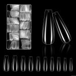 500 capsules gel � ongles pose am�ricaine - 10 tailles transparent complet proth�siste et d�butant - ...