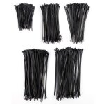 Attache - cble - non spcifi - 500x colliers de serrage autobloquants - nylon - noir - 5 tailles