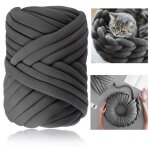 500 g de fil pour tricot � la main crochet couverture tricot�e � la main grosse maille couverture douillette ...