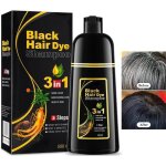 500 ml 3 en 1 shampooing colorant noirshampooing teinture instantane pour cheveux grisquelques minutes ...