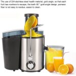 500ml centrifugeuse compacte large en inox pour fruits entiers extracteur de jus centrifugeuse fruits ...