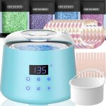 500ml chauffe cire pour �pilation � domicile r�glable 30 - 135�c appareil a cire chaude �pilation avec ...