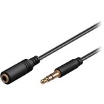 Rallonge c�ble audio - adnauto - 50cm - jack 3. 5mm m�le - femelle - �couteurs - casque