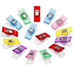 50pcs clips pinces diy pince en reliure couture artisanat pinces de couture multicolores en plastique ...