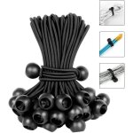 50pcs cordons �lastiques avec boules tendeurs universels avec attaches - sangle elastique r�sistant pour ...
