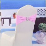 50pcs couverture de chaise housse de chaise mince �lastique couleur pure housse pour maison h�tel banquet ...
