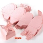 Bote  drages - 4802 - rose - papier - romantique