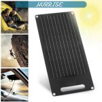50w panneau solaire haute efficacit� monocristalline double chargeur usb t�l�phone mobile t�l�phone mobile ...