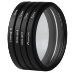 52 mm 4pcs + 1 + 2 + 4 + 10 plan rapproch objectifs macro filtre set pour canon nikon sony pentax samsung ...