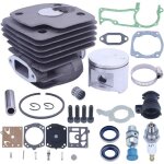 52 mm cylindre piston kit pour tronçonneuse husqvarna 372xp 371 365 362 375k gros alésage remplacer les ... 52 mm cylindre piston kit pour tronçonneuse husqvarna 372xp 371 365 362 375k gros alésage remplacer les ...
