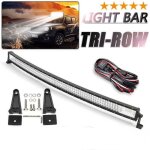 540w 42 barre lumineuse led incurvée phare de travail trois rangées 7d rampe feux offroad avec harnais ... 540w 42 barre lumineuse led incurvée phare de travail trois rangées 7d rampe feux offroad avec harnais ...