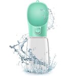 550ml bouteille deau pour chien chat distributeur deau portable gourde avec bouton lock et filtre � charbon ...