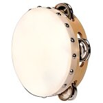 593 - tambourin  peau naturelle