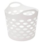 5five - corbeille flexible 28l blanc