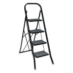5five - escabeau 4 marches pliable en mtal