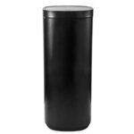 5five - poubelle en mtal noir 50l