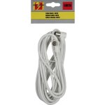 5m cble dantenne tv coaxial connecteur double coud 90 mle femelle 665