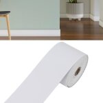 Plinthe souple autocollante - nbr - 5m x 10cm - pvc rsistant  leau - grain de bois de marbre - flexible ...