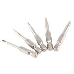5pcs 50mm 1 - 4 embouts de tournevis hexagonal de tige de triangle 1. 8 - 2. 0 - 2. 3 - 2. 7 - 3. 0 magntisme ...