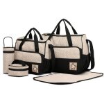 5pcs bébé ensemble de sacs à langer de multifonction diaper messenger hôpital maternité ensemble de sac ... 5pcs bébé ensemble de sacs à langer de multifonction diaper messenger hôpital maternité ensemble de sac ...