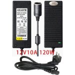 ?5pcs?chargeur?adaptateur convertisseur allume cigare vers secteur 220v / 12v 10a 120w