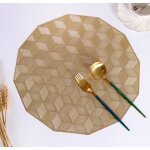 5pcs dessous de plat cramique dessous de casserole anti chaleur dor tapis de protection table cuisine ...