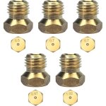 5pcs gicleur gaz butane universels pour plaque de cuisson au gaz naturel gpl jets buses et injecteurs ...