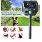 5w 5hz repulsif solaire a ultrasons anti nuisible a ultrasons solaire repulsif ultrason chat chien oiseaux ...