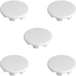 5x cache trou plastique 159mm blanc bouchon protection trou meuble mur cloison vis quincallerie