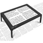 5x loupe de lectureloupe grossissante avec 50 lumineuse led et support pliant mains libresloup e eclairante ...