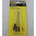 5x mini brosse goupillon nettoyage de pr�cision nylon pour tuyau tube etc