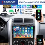 6 + 128go autoradio 9 pouces android carplay voiture pour suzuki grand vitara 2005 - 2015 �cran tactile ...