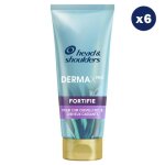 6 aprs - shampoings dermaxpro fortifie - pour cheveux secs & cassants200ml head & shoulders