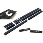 6 baguettes de portes m3 + clips bmw serie 3 e36 coupe et cabriolet de 1990 a 1998