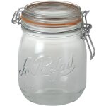 Le parfait lot de 6 bocaux en verre - 05l - d 85 - 6585001 - transparent