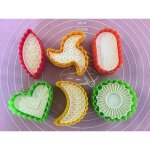 6 emportes pice 12 empreintes doubles faces fondant cake sabl gateau oriental