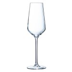 Fl�tes � champagne - cristal darques - ultime - 21cl - verre cristallin - 6 pi�ces