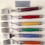 6 fourchettes veritable laguiole couvert de table