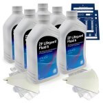 6 litre huile pour bote  vitesse automatique 6hp zf lifeguard fluid 6 incl.