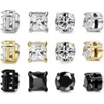 6 paires boucles doreilles magntique en acier inoxydable pour femme homme fille boucle d oreille aimant ...