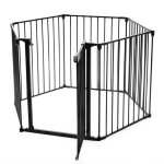 6 panneaux barrire de scurit enfant multi - fonction en fergrille de protection extensible pour bb ...