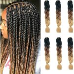 6 pcs 3 couleurs 24 tressage extensions de cheveux tressés jumbo braiding tresses synthétique crochet ... 6 pcs 3 couleurs 24 tressage extensions de cheveux tressés jumbo braiding tresses synthétique crochet ...