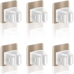 Support balais - non spcifi - lot de 6 - antidrapant - sans perage - capacit 5 kg
