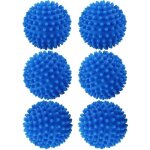 6 pcs balles de schage boule de lavage pour machine  laver boule de schage rutilisable balle de sche ...
