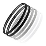 Bandeaux de sport - non spcifi - 6 pcs - lastique - antidrapant - mixte