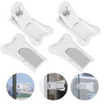 6 pcs bloque porte coulissante b�b� adh�sif s�curit� enfant porte coulissante bloque fen�tre s�curit� ...